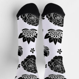 Mikitiez Erdday Natur Selflove Rose Blume Socken