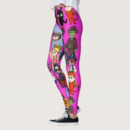 Mikitiez Feenhai Wizard grimreaper frankenstei Leggings (Links)