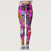 Mikitiez Feenhai Wizard grimreaper frankenstei Leggings (Vorderseite)