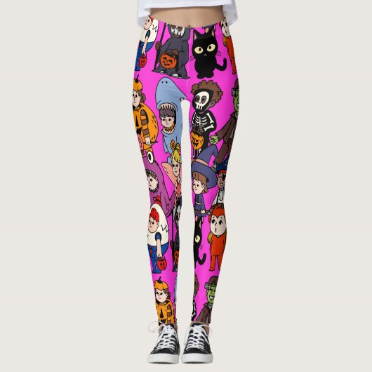 Mikitiez Feenhai Wizard grimreaper frankenstei Leggings (Vorderseite)