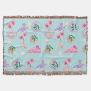 Mikitiez Feenwinkel Blaue Himmelskandy Mohn Liebe Decke