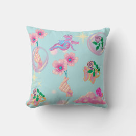 Mikitiez Feenwinkel Blaue Himmelskandy Mohn Liebe Kissen