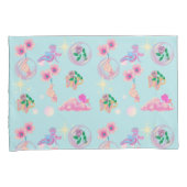 Mikitiez Feenwinkel Blaue Himmelskandy Mohn Liebe Kissenbezug (Vorderseite-Rechts)