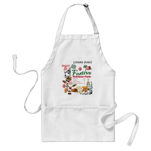 Mikitiez festivechristmas recipe baking holiday schürze (Vorne)