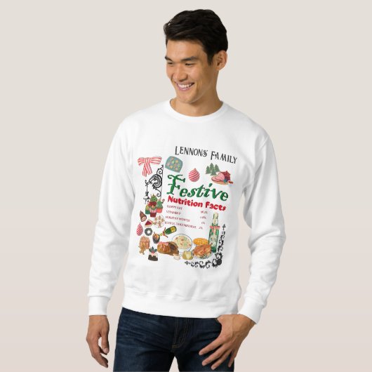 Mikitiez festivechristmas recipe baking holiday sweatshirt (Vorne ganz)