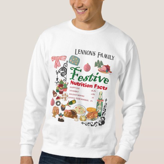Mikitiez festivechristmas recipe baking holiday sweatshirt (Vorderseite)