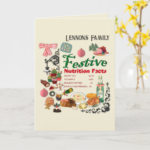 Mikitiez festliches Weihnachtsrezept Backen Urlaub Karte