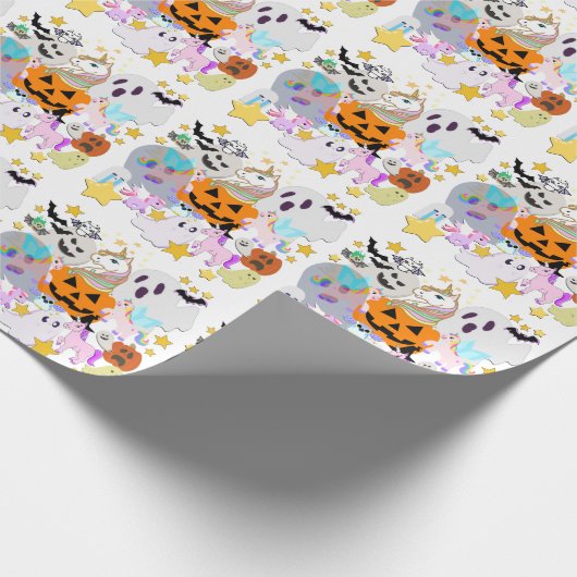 Mikitiez Ghost Manga Animes halloween Monster Part Geschenkpapier (Ecke)