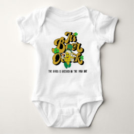 Mikitiez grünes Glück Saint Patrick's Day Irishbie Baby Strampler