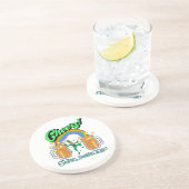 Mikitiez grünes Glück Saint Patrick's Day Irishbie Getränkeuntersetzer (Seite)