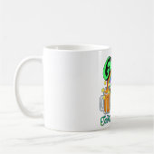 Mikitiez grünes Glück Saint Patrick's Day Irishbie Kaffeetasse (Links)
