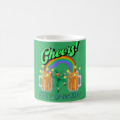 Mikitiez grünes Glück Saint Patrick's Day Irishbie Kaffeetasse (Mittel)