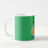 Mikitiez grünes Glück Saint Patrick's Day Irishbie Kaffeetasse (Links)