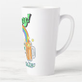 Mikitiez grünes Glück Saint Patrick's Day Irishbie Milchtasse (Rechts)