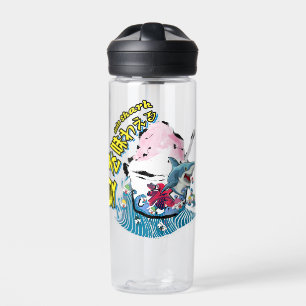 Mikitiez Hai Ozeanwelle Sommerhahn Trinkflasche