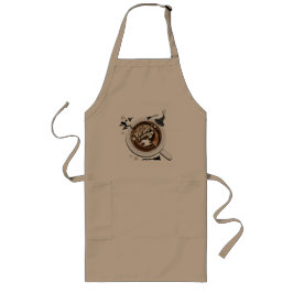 Mikitiez Halloween Espresso Hexe Kaffeesalon Lange Schürze