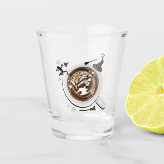 Mikitiez Halloween Espresso Hexe Kaffeesalon Schnapsglas