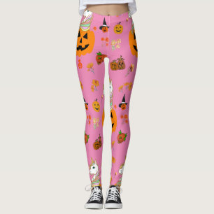 Mikitiez halloween unicorn spokokoker Oktober Herb Leggings
