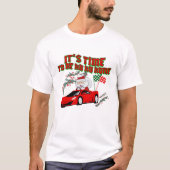 Mikitiez ho ho ho santaclaus sleigh Zuhause T-Shirt (Vorderseite)
