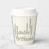 Mikitiez hotchocolate christmas mashmello warm pappbecher (Vorderseite)