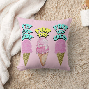 Mikitiez icecream Party favorisierte Sommer Kissen