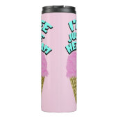 Mikitiez icecream Party favorisierte Sommer Thermosbecher (Rückseite)