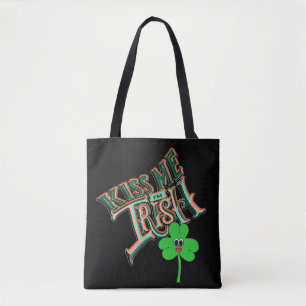Mikitiez irish Klee grün st.patrick'sday Glück Tasche