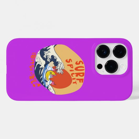 Mikitiez japanesewave Sommersurf animemanga Case-Mate iPhone Hülle (Rückseite (Horizontal))