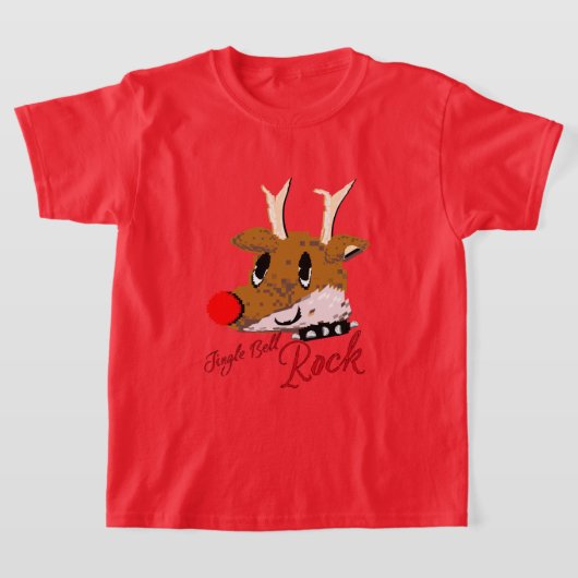Mikitiez jinglebellrock punk gothmas reindeer T-Shirt (Ablage )