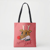 Mikitiez jinglebellrock punk gothmas reindeer tasche (Vorderseite)