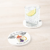 Mikitiez Kaffee halloween Hexenmeisterin Getränkeuntersetzer (Seite)