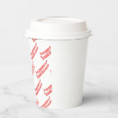 Mikitiez Kalorien Urlaub Urlaub glücklich Neujahr Pappbecher (Links)