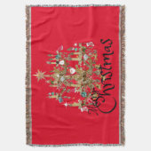 Mikitiez klassicwhitechristmas leichte jollyhola decke (Vorderseite Vertikal)