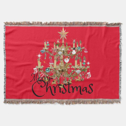 Mikitiez klassicwhitechristmas leichte jollyhola decke (Vorderseite)