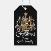 Mikitiez klassicwhitechristmas leichte jollyhola geschenkanhänger (Rückseite)