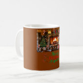 Mikitiez klassicwhitechristmas leichte jollyhola kaffeetasse (Vorderseite Links)