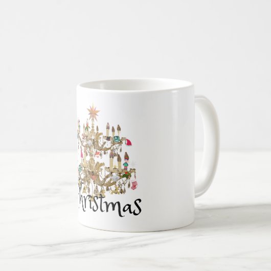 Mikitiez klassicwhitechristmas leichte jollyhola kaffeetasse (VorderseiteRechts)