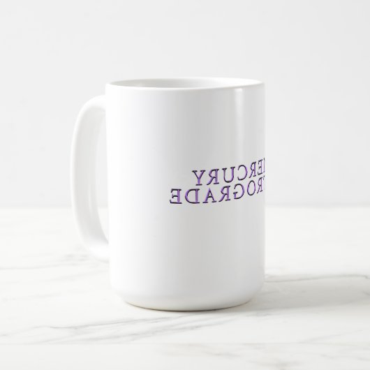 Mikitiez lavender mercuryretrograde galaxie astro kaffeetasse (Vorderseite Links)