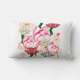 Mikitiez lotus Rose Blumengarten Kissen