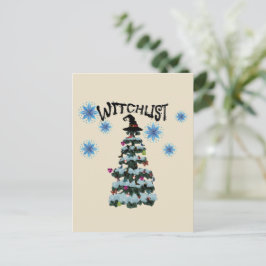 Mikitiez magic moodyholiday gothmas witch postkarte