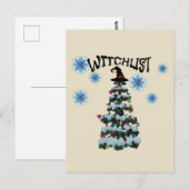 Mikitiez magic moodyholiday gothmas witch postkarte (Vorne/Hinten)
