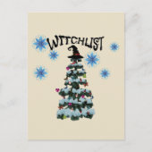 Mikitiez magic moodyholiday gothmas witch postkarte (Vorderseite)