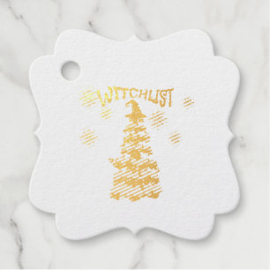 Mikitiez Magie Moodyholiday Goth-Weihnachten Hexe Geschenkanhänger