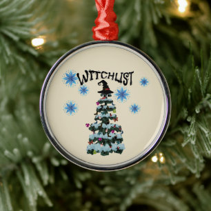 Mikitiez Magie Moodyholiday Goth-Weihnachten Hexe Ornament Aus Metall