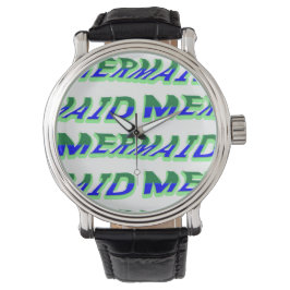 Mikitiez Meerjungfrauen Armbanduhr