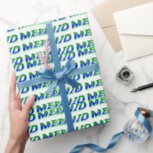 Mikitiez Meerjungfrauen Geschenkpapier