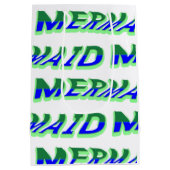 Mikitiez Meerjungfrauen Mittlere Geschenktüte (Rückseite)