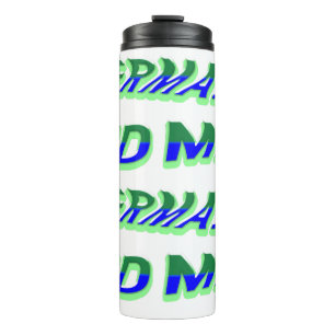 Mikitiez Meerjungfrauen Thermosbecher