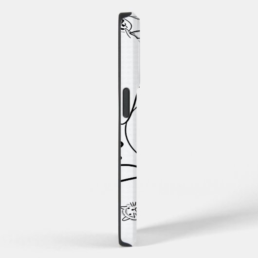 Mikitiez meow Summer Cat Party Beach Case-Mate iPhone Hülle (Rückseite / Rechts)