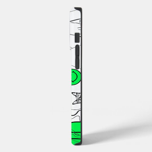 Mikitiez meow Summer Cat Party Beach Case-Mate iPhone Hülle (Rückseite / Links)